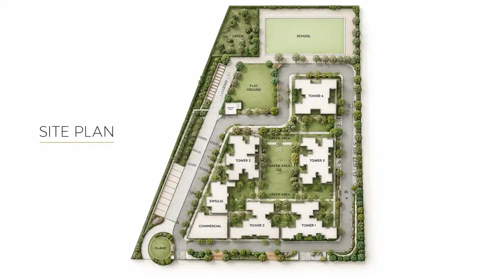 SG Nakshatra Site Plan